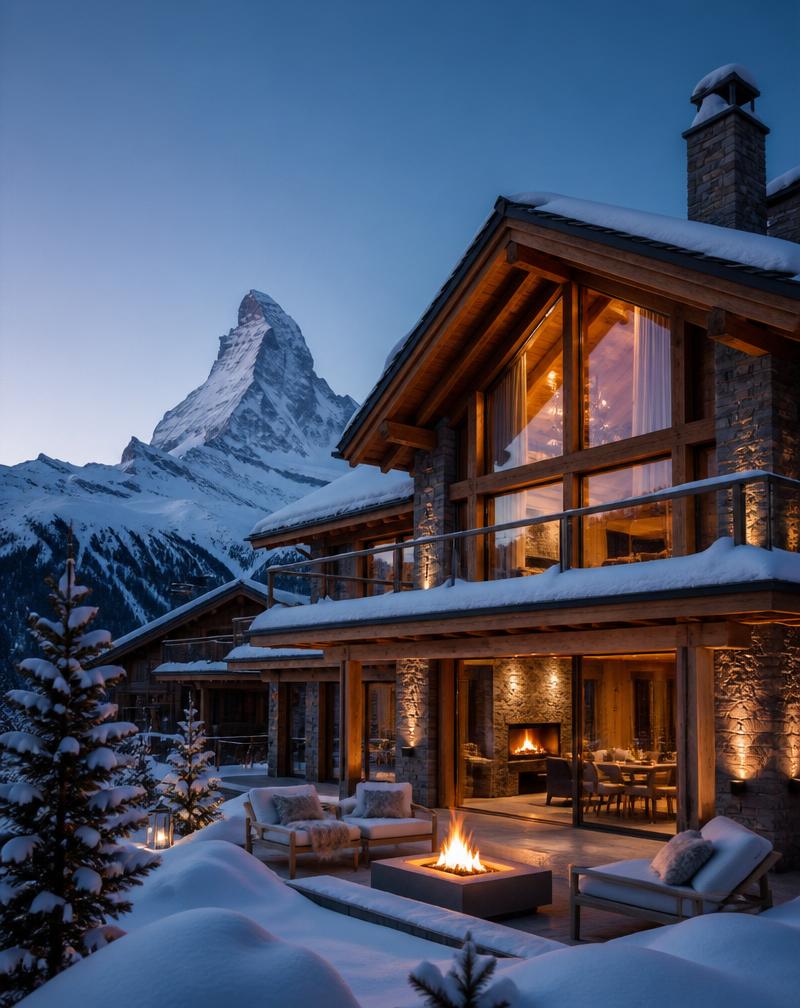 Swiss Alps Chalet